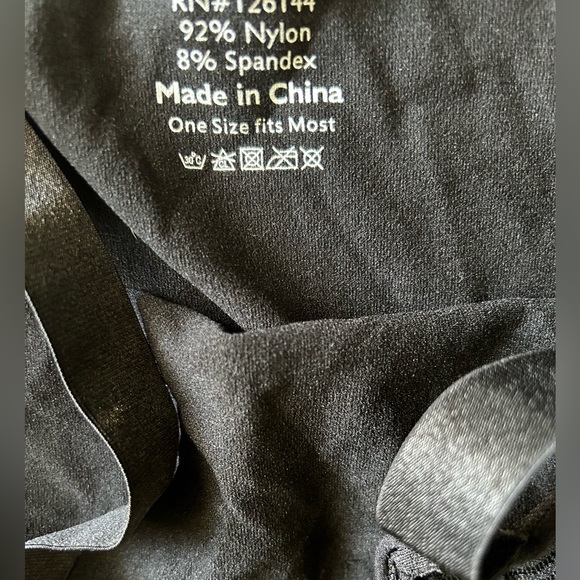 NEW stretchy OS black cami - Picture 3 of 3